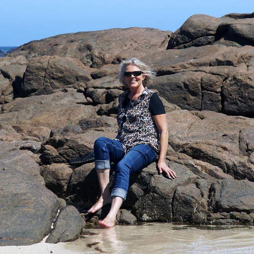 Careth Michelle at the beach